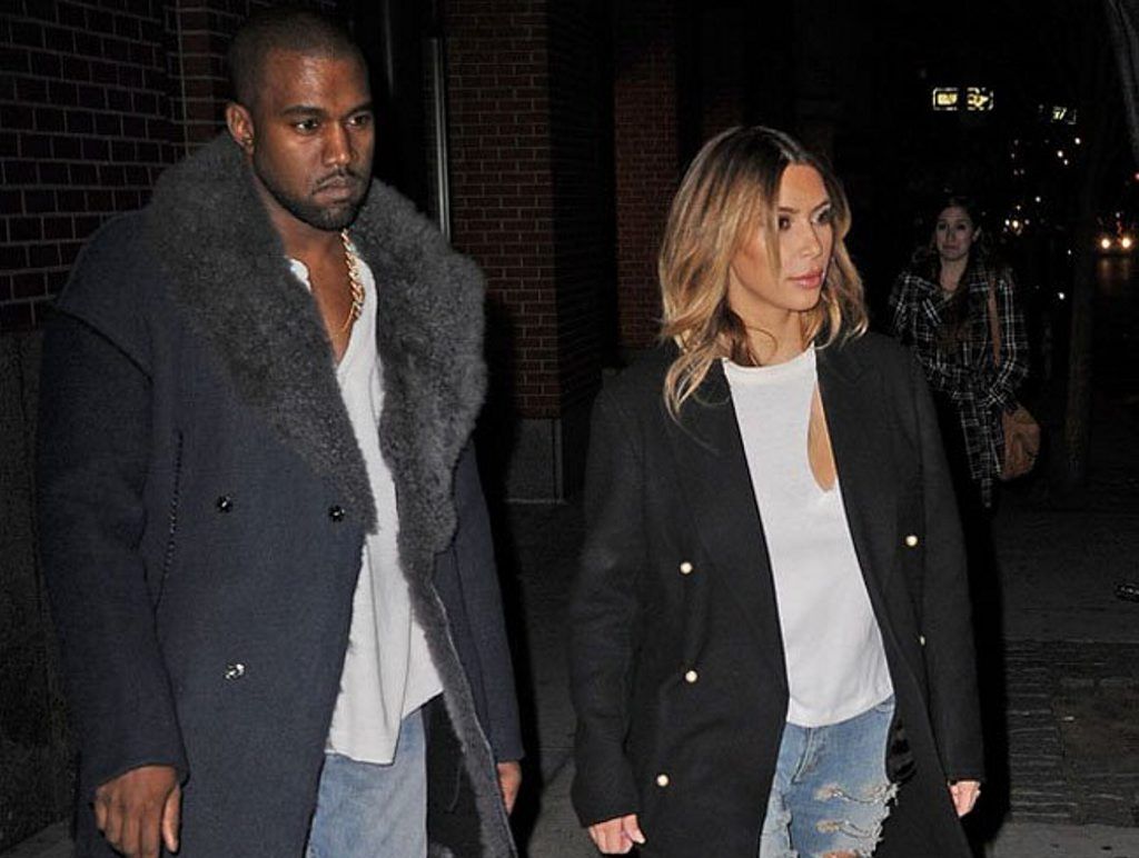 Kim Kardashian and Kanye West in NYC. Kim Kardashian and Kanye West in NYC.